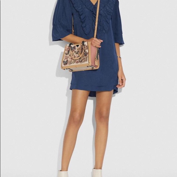 Rare Coach Dreamer With Butterfly Snakeskin Detail - Picture 3 of 3